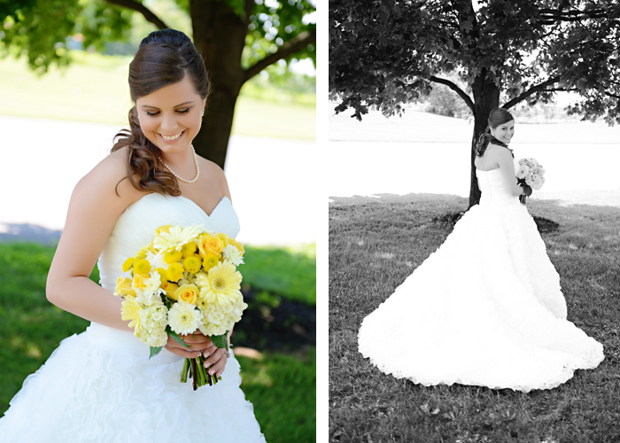 carlisle pa wedding photographer yellow  gerber daisy flood 15