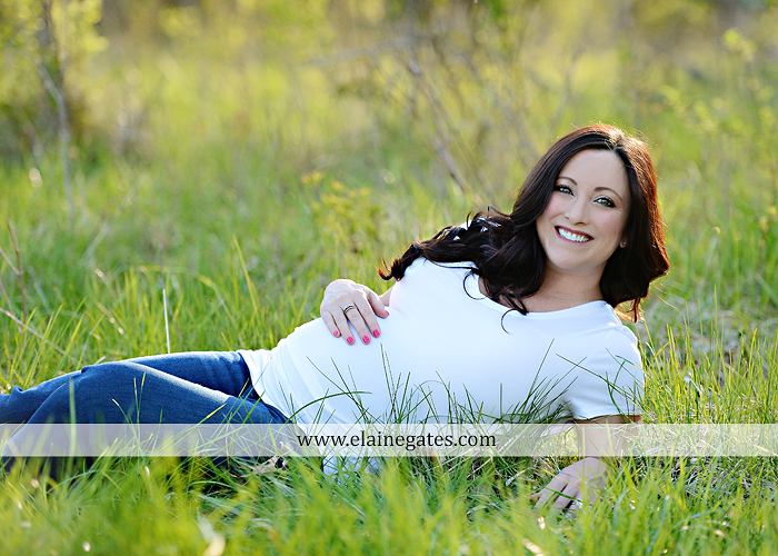 Mechanicsburg Central PA portrait photographer maternity trees grass woods forest field water stream creek baby shoes sonogram hug mnb 3