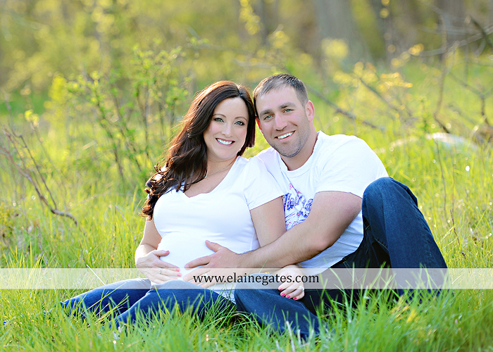 Mechanicsburg Central PA portrait photographer maternity trees grass woods forest field water stream creek baby shoes sonogram hug mnb 4