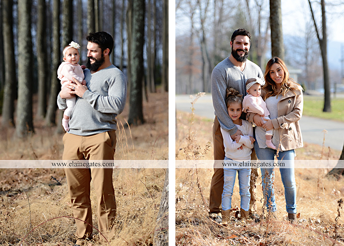 Mechanicsburg Central PA family portrait photographer outdoor girl toddler baby  mother father kiss kids field barn trees ar 13
