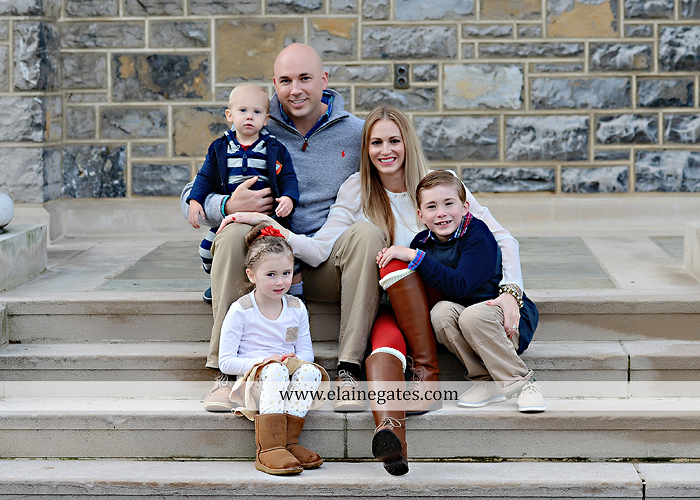Mechanicsburg Central PA family portrait photographer outdoor girl daughter son boy husband wife father mother leaves dickinson college stone wall steps adirondack chair path grass jw 09