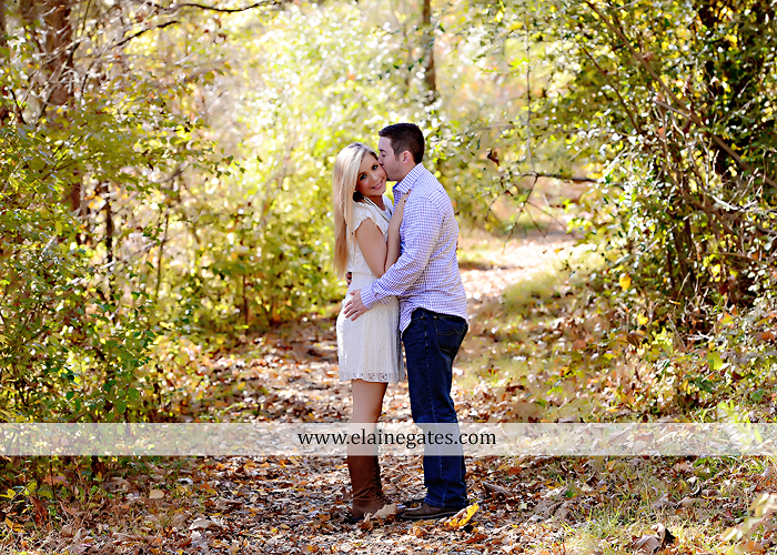 Mechanicsburg Central PA engagement portrait photographer outdoor trees corn field kiss dog dock water pinchot state park canoes ring leaves path grass kt 11