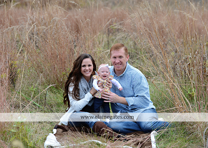 Mechanicsburg Central PA family portrait photographer outdoor baby girl daughter mother father grass trees water stream creek field leaves rm 02