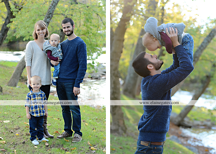 Mechanicsburg Central PA family portrait photographer outdoor son brothers mother father grass trees water stream creek field rocks nk 04