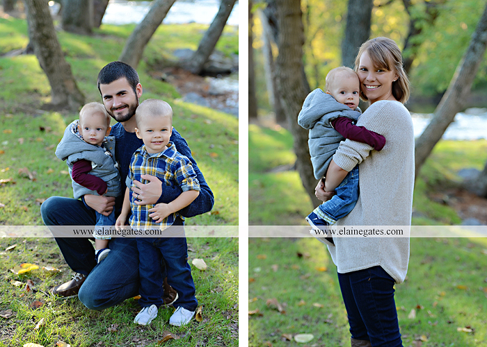 Mechanicsburg Central PA family portrait photographer outdoor son brothers mother father grass trees water stream creek field rocks nk 05