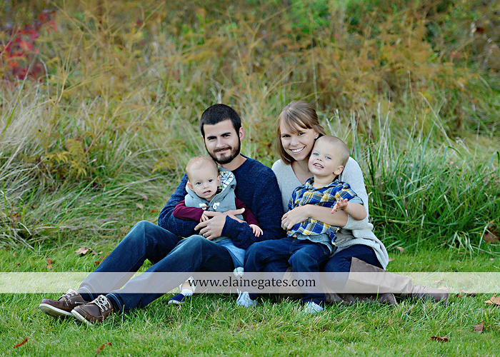 Mechanicsburg Central PA family portrait photographer outdoor son brothers mother father grass trees water stream creek field rocks nk 11
