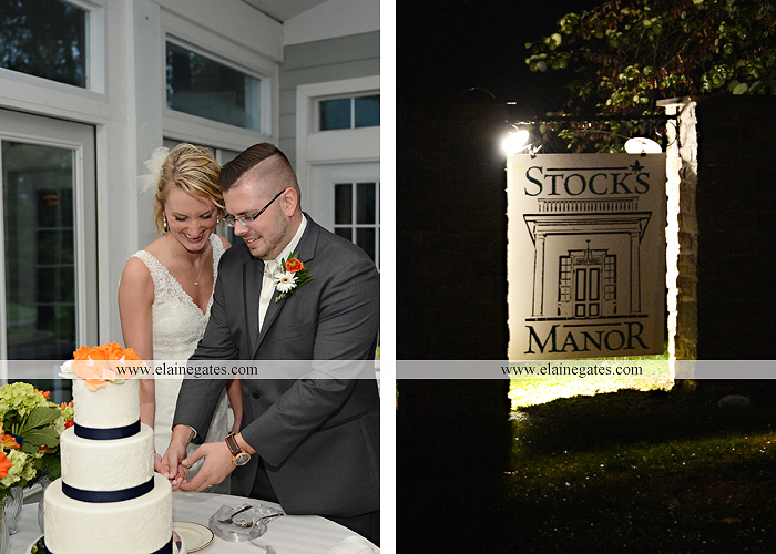Stock's Manor wedding photographer central pa mechanicsburg orange blue gray Stock's on 2nd Couture Cakery Pealer's Mixed Up Productions Salon 944 Gown's by Design Joseph A. Bank46