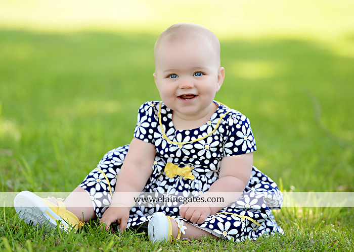 Mechanicsburg Central PA baby child portrait photographer girl outdoor road mother father grass trees tutu 1st birthday one year old water stream creek mb 7
