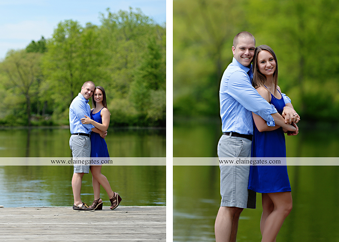 Mechanicsburg Central PA engagement portrait photographer outdoor boat lake pinchot state park Lewisberry dock water path trail wildflowers field hug kiss as 02