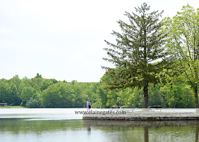 Mechanicsburg Central PA engagement portrait photographer outdoor boat lake pinchot state park Lewisberry dock water path trail wildflowers field hug kiss as 05