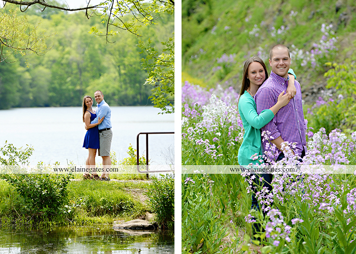 Mechanicsburg Central PA engagement portrait photographer outdoor boat lake pinchot state park Lewisberry dock water path trail wildflowers field hug kiss as 06
