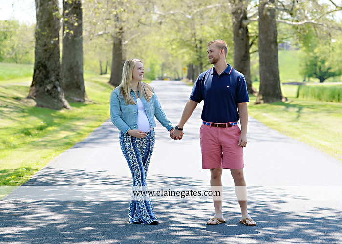 Mechanicsburg Central PA portrait photographer maternity outdoor field road tree water stream creek path holding hands hug kiss ole miss  baby bump cp 2