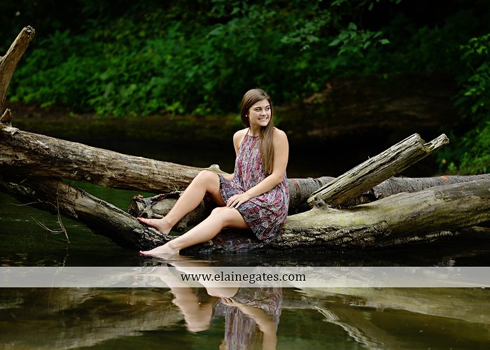 mechanicsburg-central-pa-senior-portrait-photographer-outdoor-girl-female-formal-swing-tree-hammock-grass-wildflowers-field-water-creek-stream-rocks-fallen-tree-kl-14