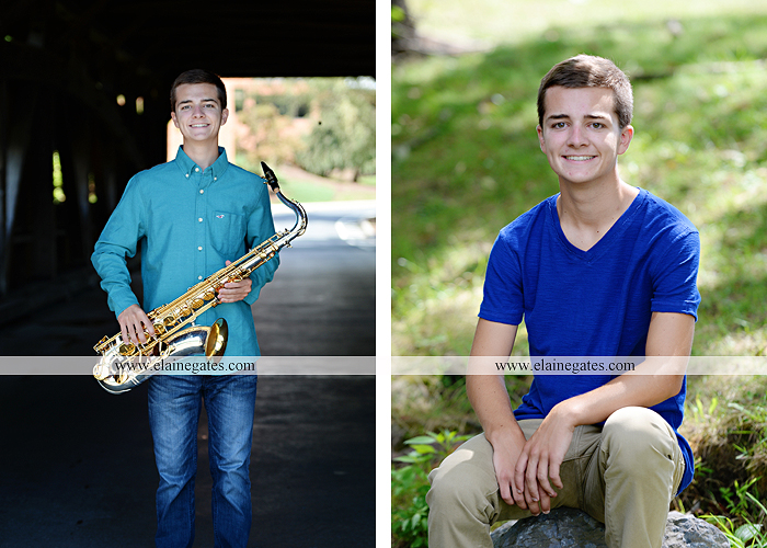 mechanicsburg-central-pa-senior-portrait-photographer-outdoor-male-guy-formal-saxophone-bridge-road-covered-bridge-messiah-college-wooden-beam-trees-brothers-mother-jy-8