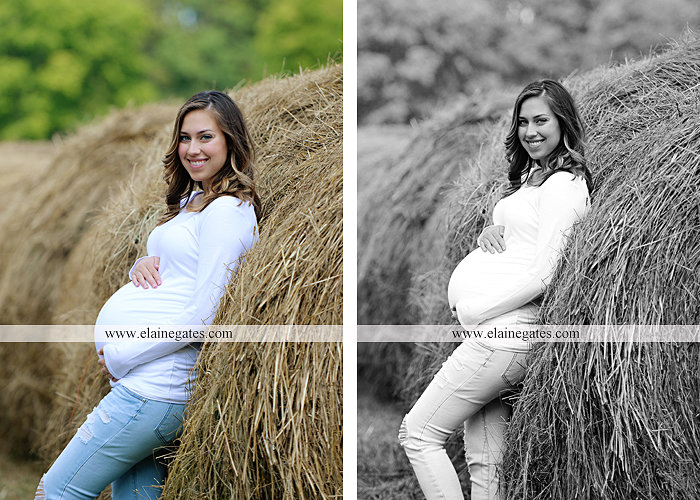 mechanicsburg-central-pa-portrait-photographer-maternity-outdoor-mother-father-road-hay-bale-tree-water-creek-stream-fence-baby-belly-hug-kiss-holding-hands-cl-2