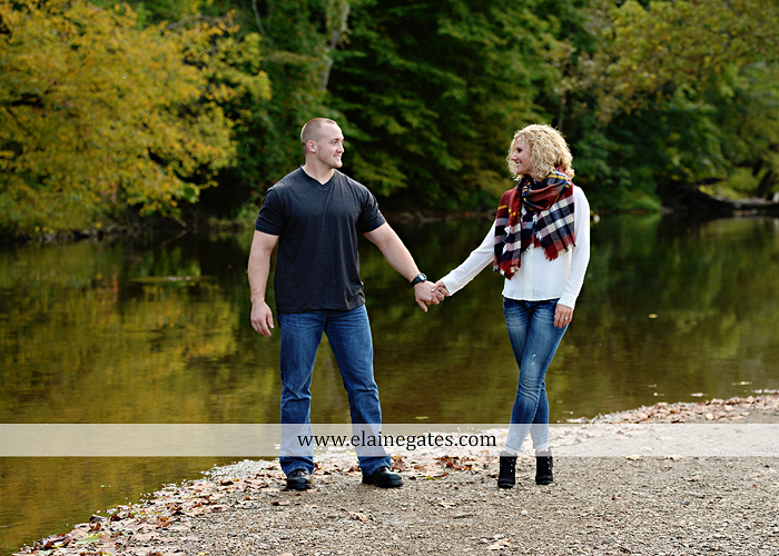 mechanicsburg-central-pa-engagement-portrait-photographer-outdoor-couple-love-hug-kiss-ring-holding-hands-road-field-hay-bale-sunset-tree-fence-water-creek-stream-shore-dog-wildflowers-ce07