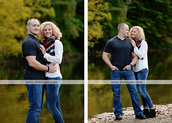 mechanicsburg-central-pa-engagement-portrait-photographer-outdoor-couple-love-hug-kiss-ring-holding-hands-road-field-hay-bale-sunset-tree-fence-water-creek-stream-shore-dog-wildflowers-ce08