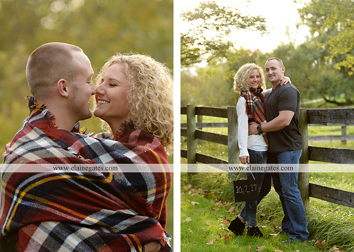 mechanicsburg-central-pa-engagement-portrait-photographer-outdoor-couple-love-hug-kiss-ring-holding-hands-road-field-hay-bale-sunset-tree-fence-water-creek-stream-shore-dog-wildflowers-ce14
