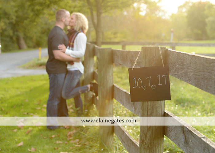 mechanicsburg-central-pa-engagement-portrait-photographer-outdoor-couple-love-hug-kiss-ring-holding-hands-road-field-hay-bale-sunset-tree-fence-water-creek-stream-shore-dog-wildflowers-ce15