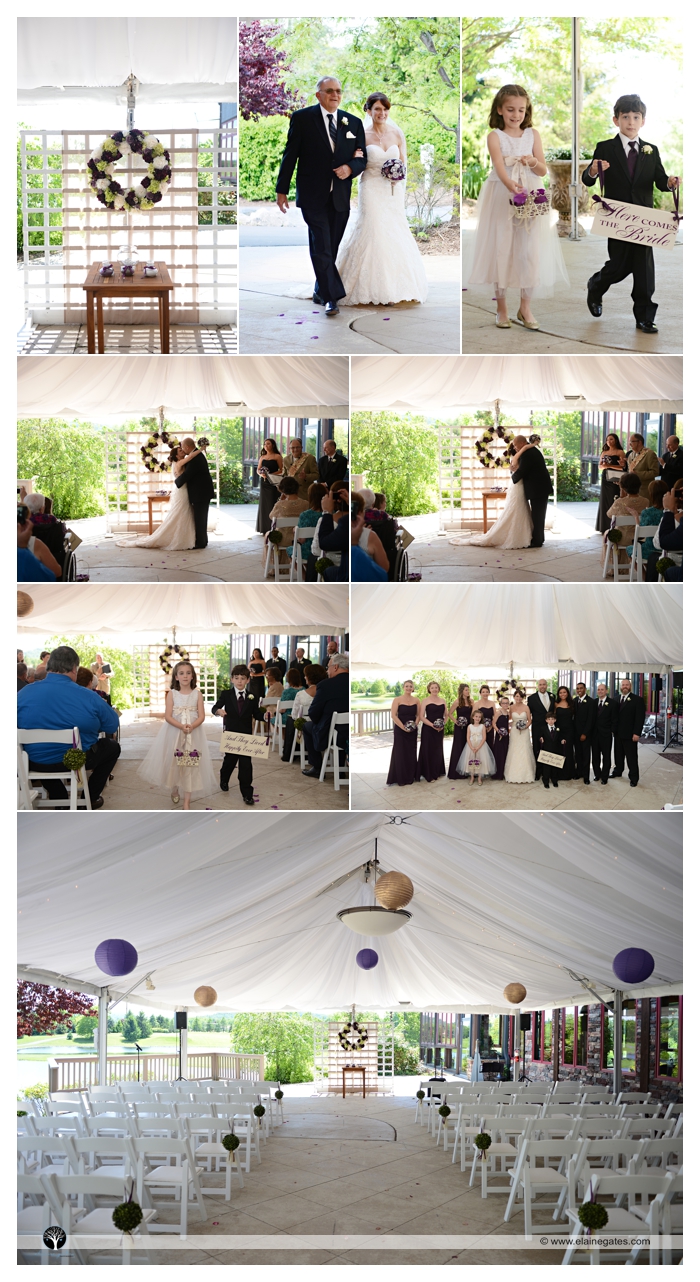 Liberty Forge Wedding Black Purple Corsage Bouquet jd -5