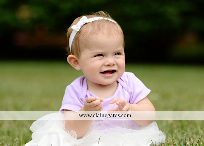 Mechanicsburg Central PA baby child portrait photographer girl grass iron bench mom mommy mother bow tutu sr 8