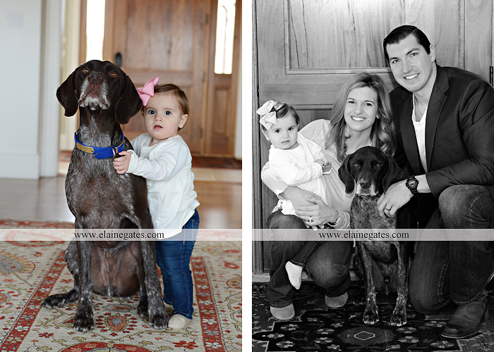 Mechanicsburg Central PA baby child portrait photographer girl indoor chair mother father dog family rug kiss couch js 5