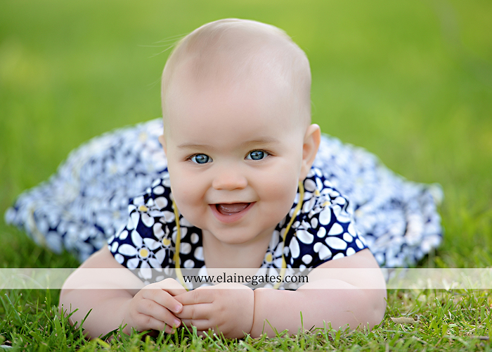 Mechanicsburg Central PA baby child portrait photographer girl outdoor road mother father grass trees tutu 1st birthday one year old water stream creek mb 8
