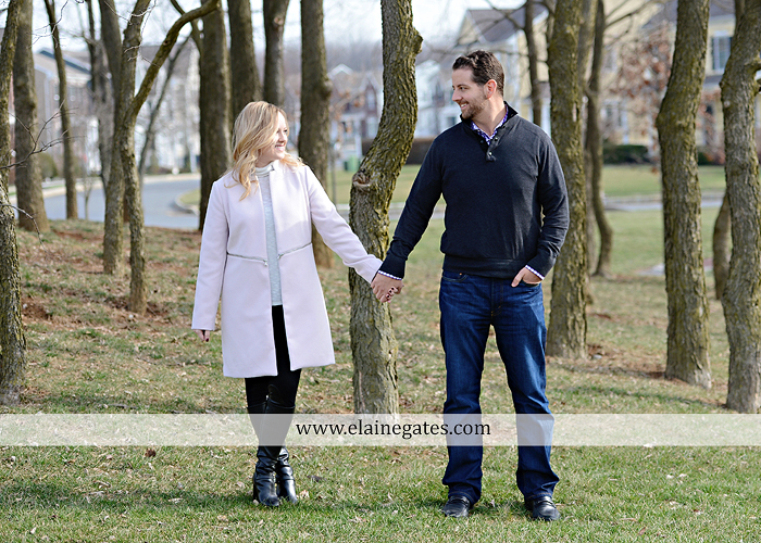 Mechanicsburg Central PA engagement portrait photographer outdoor grass trees stone path hug holding hands rocks az 1 (1)
