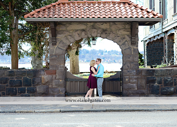 Mechanicsburg Central PA engagement portrait photographer outdoor harrisburg city steps market street bridge stone wall brick wall ring civic club rl 07