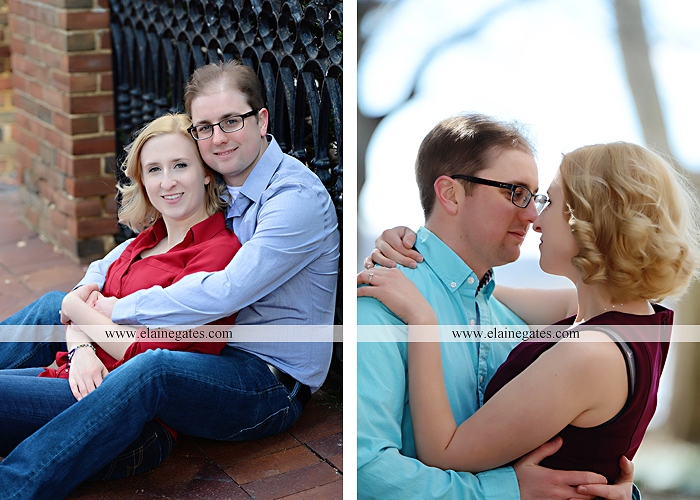 Mechanicsburg Central PA engagement portrait photographer outdoor harrisburg city steps market street bridge stone wall brick wall ring civic club rl 08