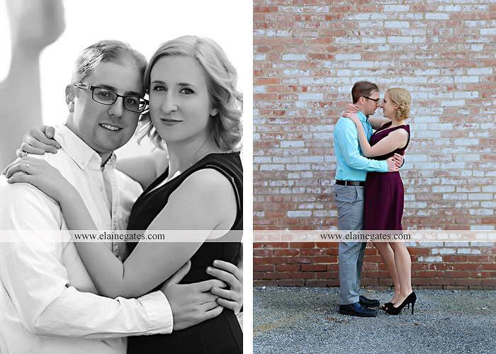 Mechanicsburg Central PA engagement portrait photographer outdoor harrisburg city steps market street bridge stone wall brick wall ring civic club rl 09