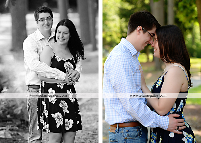 Mechanicsburg Central PA engagement portrait photographer outdoor water stream creek trees path bridge covered bridge messiah college hug kiss tt 3