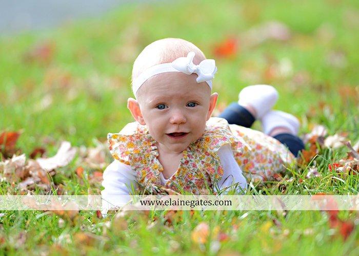 Mechanicsburg Central PA family portrait photographer outdoor baby girl daughter mother father grass trees water stream creek field leaves rm 04