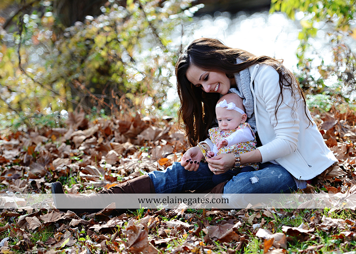 Mechanicsburg Central PA family portrait photographer outdoor baby girl daughter mother father grass trees water stream creek field leaves rm 08