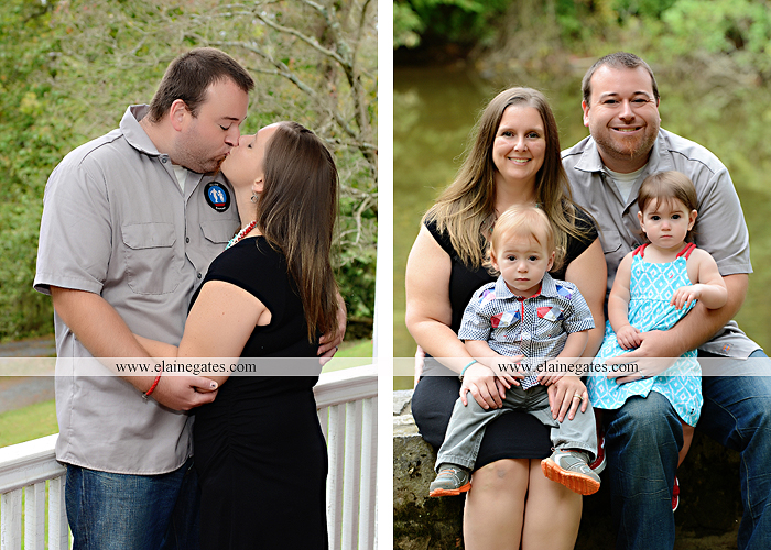 Mechanicsburg Central PA family portrait photographer outdoor children boy girl son daughter father mother husband wife bench stone wall creek water road field jk 01