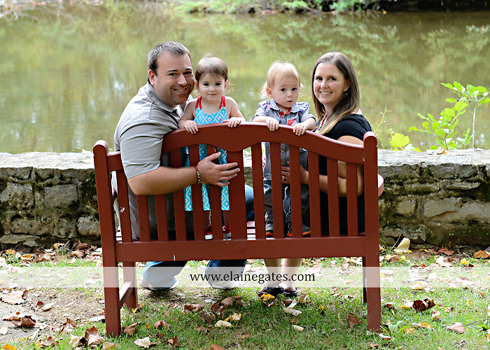 Mechanicsburg Central PA family portrait photographer outdoor children boy girl son daughter father mother husband wife bench stone wall creek water road field jk 02