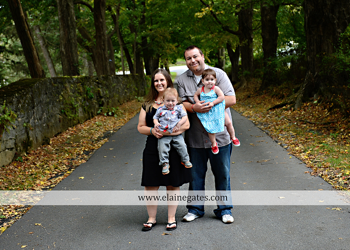 Mechanicsburg Central PA family portrait photographer outdoor children boy girl son daughter father mother husband wife bench stone wall creek water road field jk 07