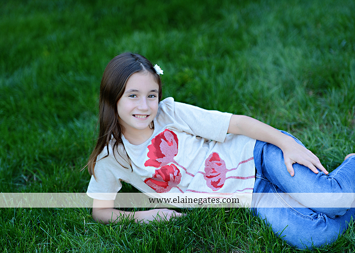 Mechanicsburg Central PA family portrait photographer outdoor children boy girls son daughters mother father husband wife grass road fence water stream creek leaves fall mf 03