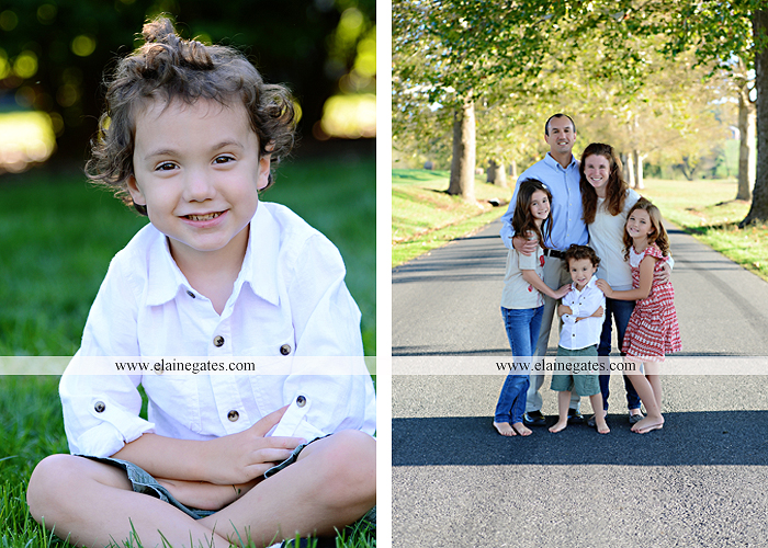 Mechanicsburg Central PA family portrait photographer outdoor children boy girls son daughters mother father husband wife grass road fence water stream creek leaves fall mf 10