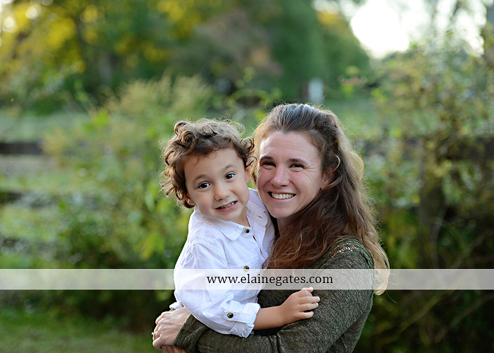 Mechanicsburg Central PA family portrait photographer outdoor children boy girls son daughters mother father husband wife grass road fence water stream creek leaves fall mf 18