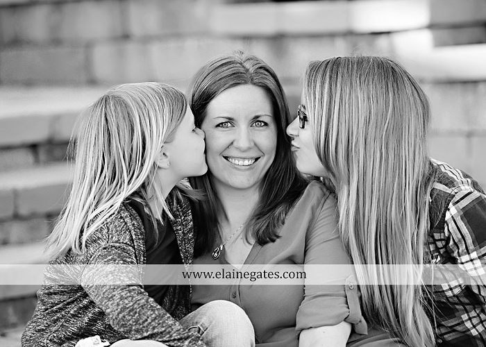 Mechanicsburg Central PA family portrait photographer outdoor children girls sisters mother father mom dad grass path water creek stream shore trees woods steps flowers sb 13
