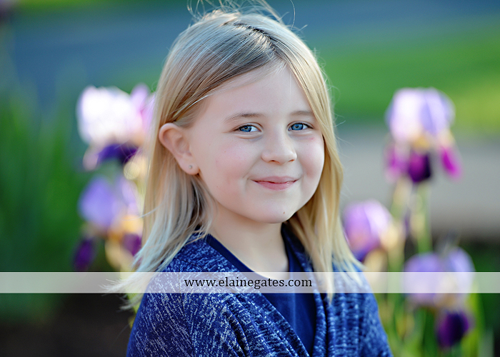Mechanicsburg Central PA family portrait photographer outdoor children girls sisters mother father mom dad grass path water creek stream shore trees woods steps flowers sb 15