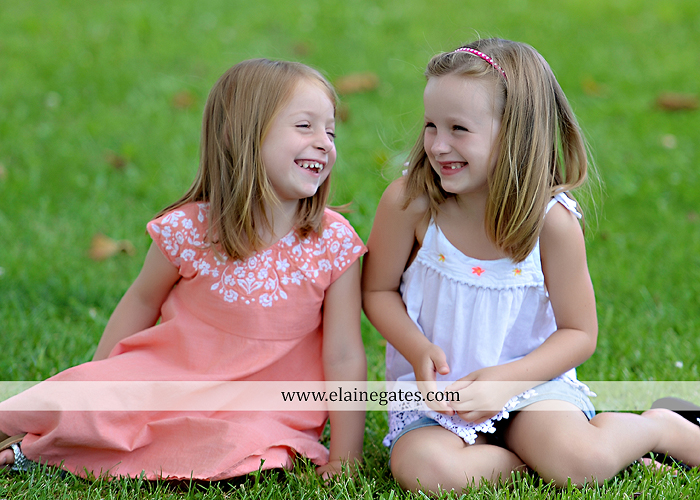 Mechanicsburg Central PA family portrait photographer outdoor children kids daughters sisters mother father field grass rocks water creek stream tb 07
