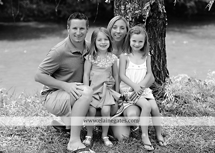 Mechanicsburg Central PA family portrait photographer outdoor children kids daughters sisters mother father field grass rocks water creek stream tb 09