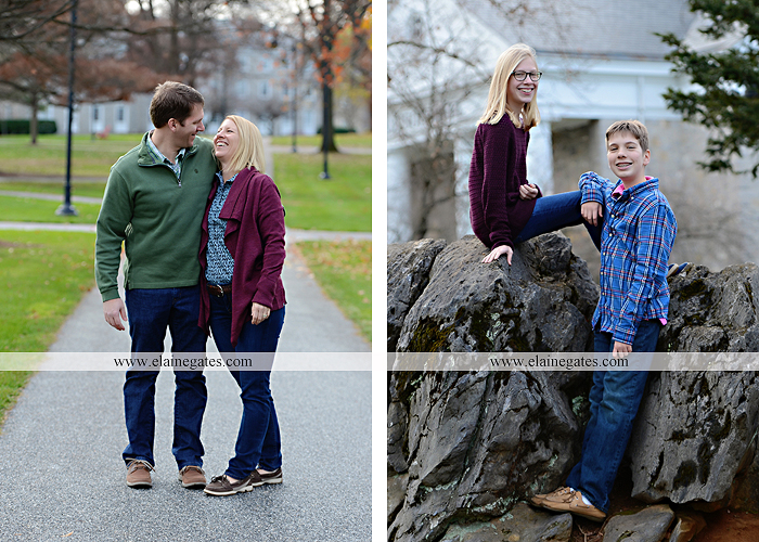 Mechanicsburg Central PA family portrait photographer outdoor girl boy sister brother husband wife father mother dickinson college grass adirondack chair path rocks stone wall leaves tree df 5