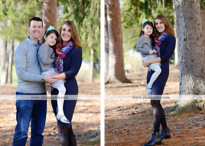 Mechanicsburg Central PA family portrait photographer outdoor girl daughter husband wife father mother trees forest covered bridge stump rustic bridge road kb 2