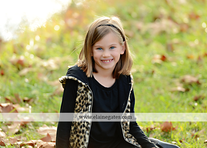 Mechanicsburg Central PA family portrait photographer outdoor girl sisters mother father husband wife road field fence hay bale dog water stream creek leaves dy 6