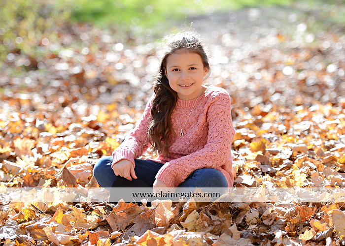 Mechanicsburg Central PA family portrait photographer outdoor girl sisters mother father leaves boiling springs lake trees wood bridge grass stone wall cc 06