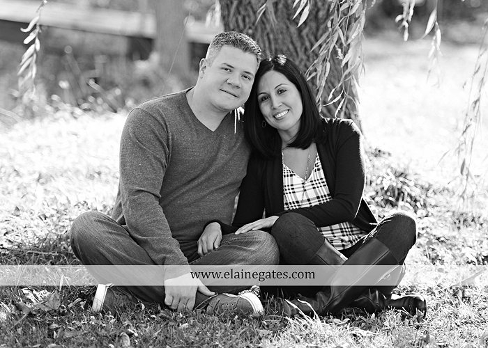 Mechanicsburg Central PA family portrait photographer outdoor girl sisters mother father leaves boiling springs lake trees wood bridge grass stone wall cc 10