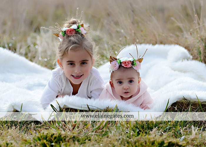 Mechanicsburg Central PA family portrait photographer outdoor girl toddler baby  mother father kiss kids field barn trees ar 01